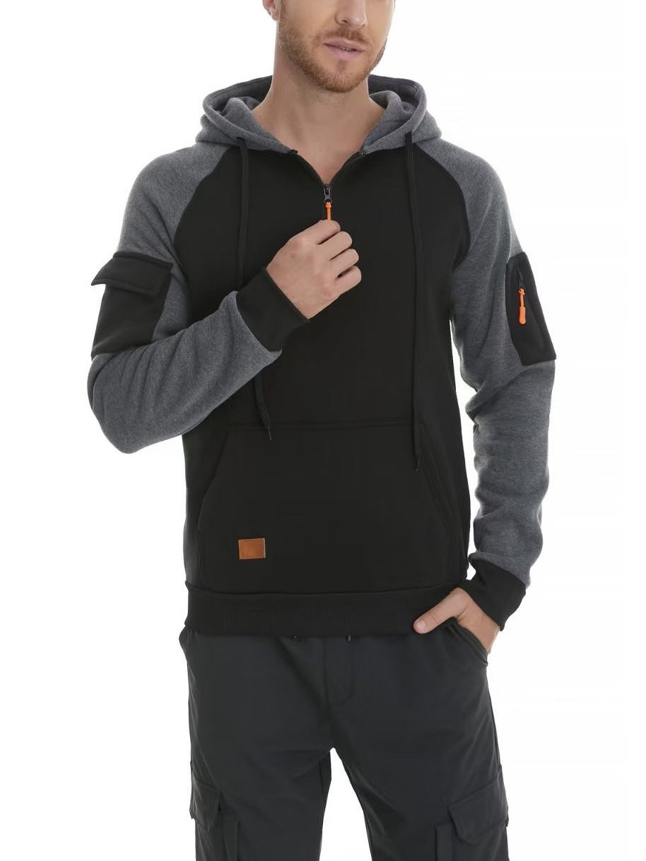 Men's Sweater Zipper Sports Hoodie