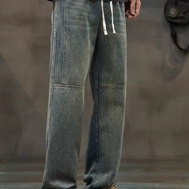 American-style Straight Loose Spring Fashion Brand Boys' Overalls
