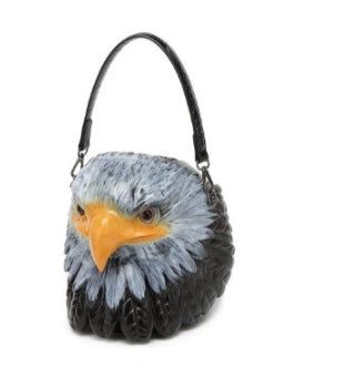 Personalized Modeling Bag American National Bird White Silk Bag