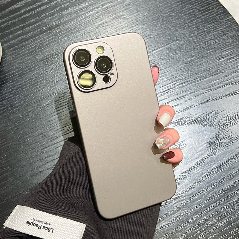 Minimalist Titanium-textured Casual Phone Case