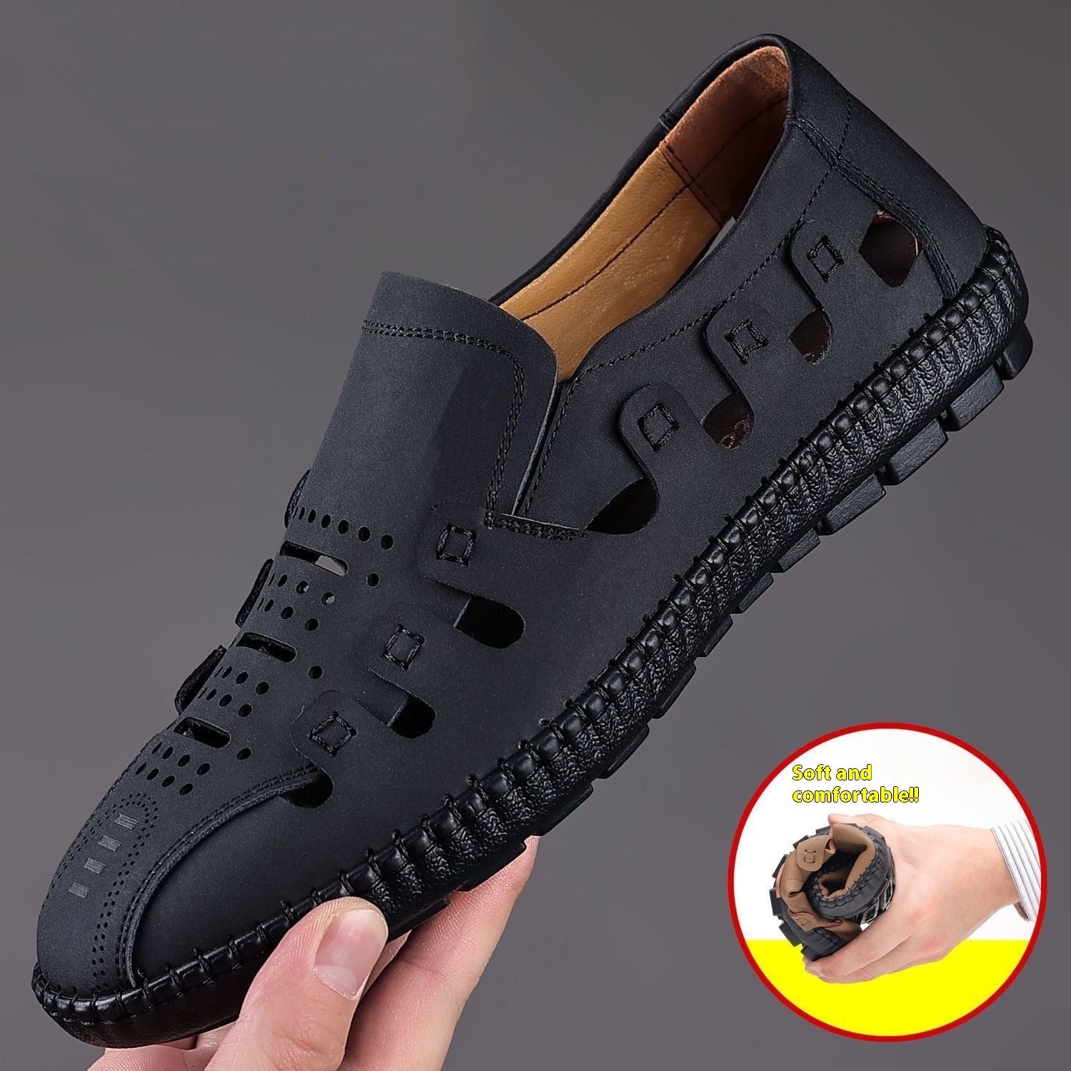 Men's Sneaker Mesh Breathable Hollow