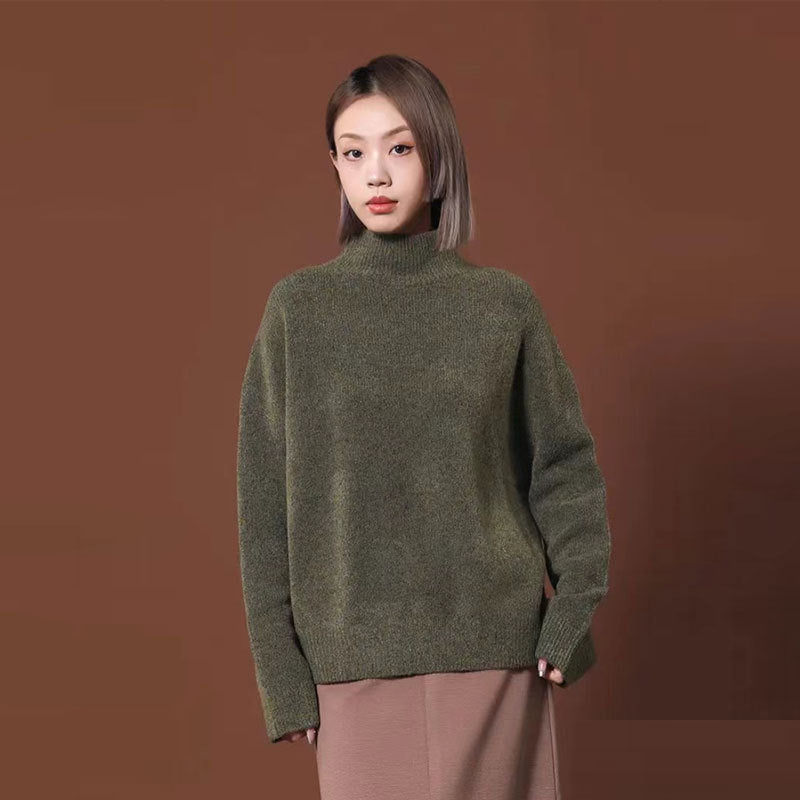 Idle Style Loose Long-sleeved Sweater