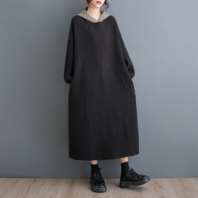 Plus Size Loose Comfort And Casual Mid-length Dress