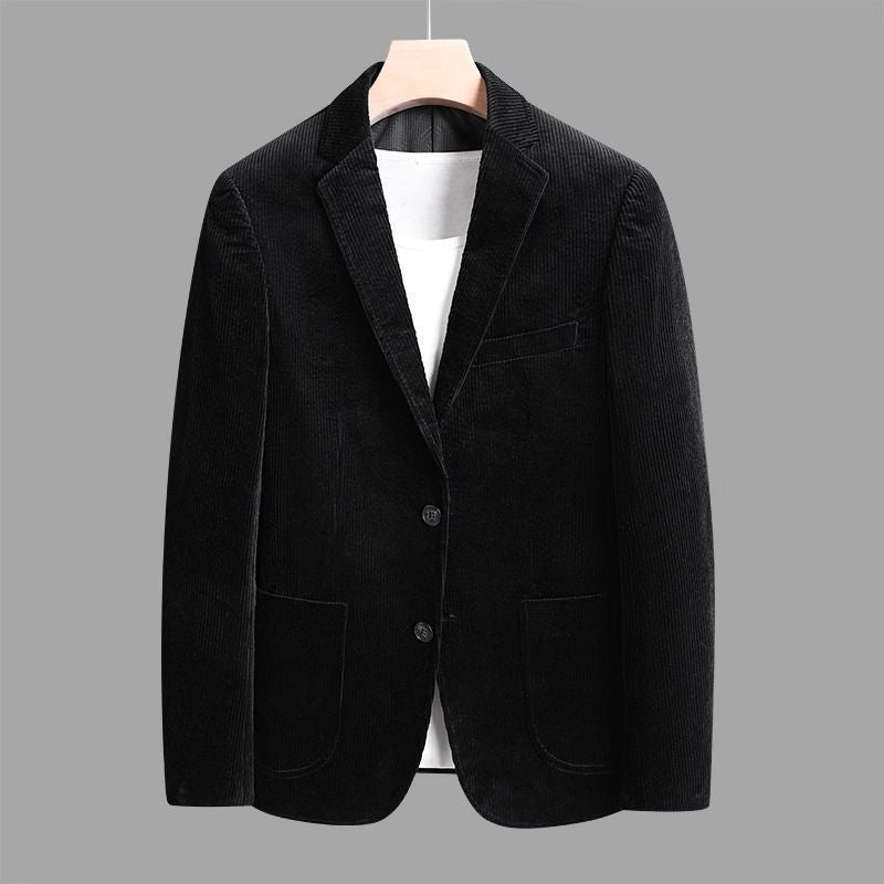 Thickened Corduroy Suit Men's Casual Warm Jacket