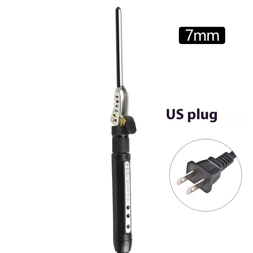 Small Hair Curler 7mm Clip Rotatable