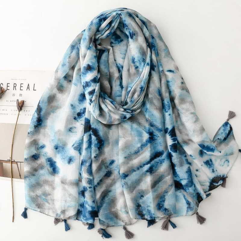 Creative Chinese Style Cotton And Linen Scarf