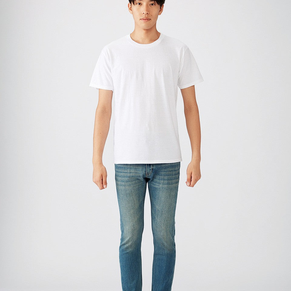 Round Neck Short Sleeve Pure Cotton